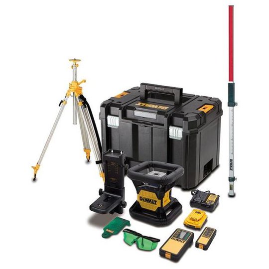 Dewalt DCK379D1GND Rotationslaserpaket nordiskt, grön