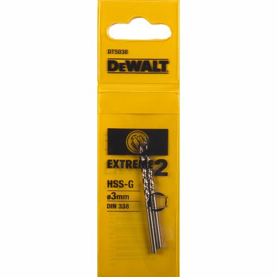 BORR HSS EXT2 3,0MM 2-PACK DT5038