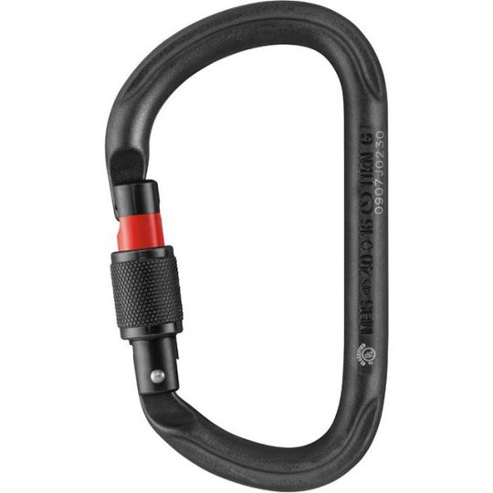 Petzl Vulcan Skruvkarbin Svart