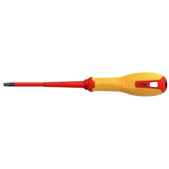 Hultafors 446645 Skruvmejsel för Torx, isolerad 1000 volt T 30 x 125 VDE