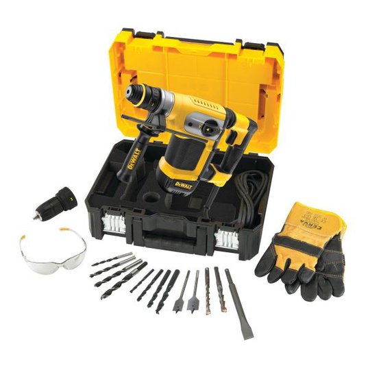 Dewalt D25417KT-QS Borrhammare 1000 W