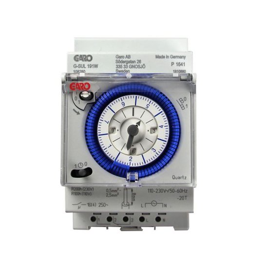 Garo V3MMEK Kopplingsur 110-230V, veckour
