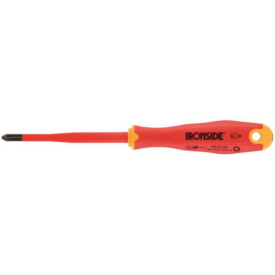 Ironside 100629 Elektrikermejsel PZ, 2-komp, 1000V PZ1x80 mm