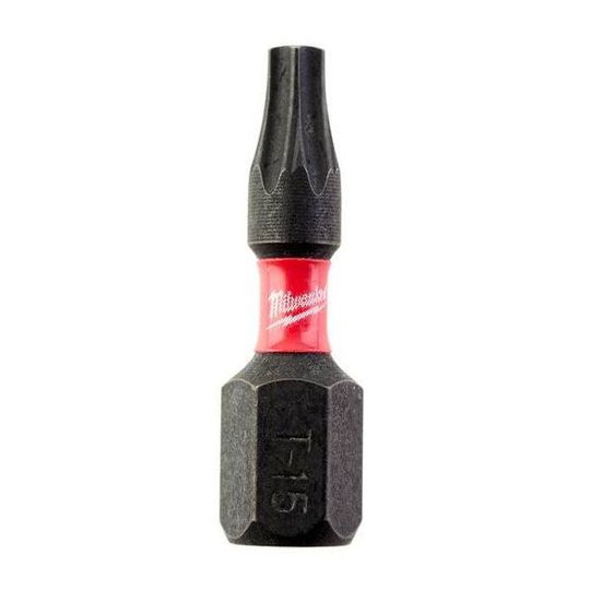 Milwaukee SHOCKWAVE Impact Duty TX15 Skruvbits 25-pack 25-pack TX15 -25 mm