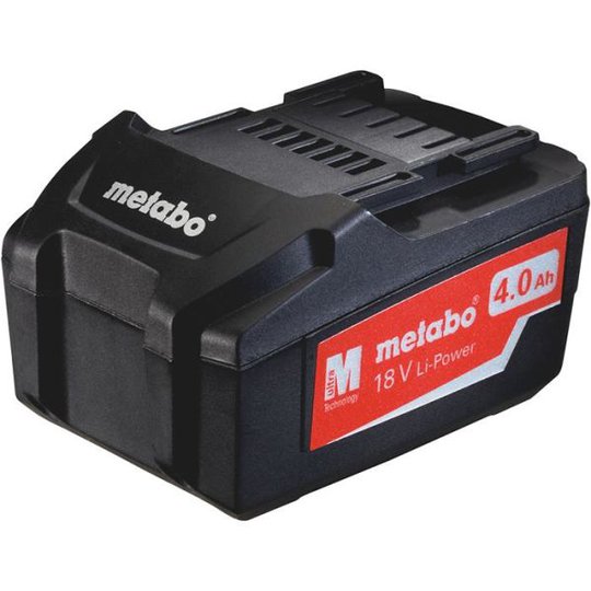 Metabo 18V Li-Power Batteri 4,0Ah