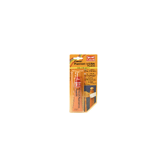 PLASTISKT TRÄ 3704 CASCO VATTENBASERAT FURU 40ML | Beijerbygg Byggmaterial