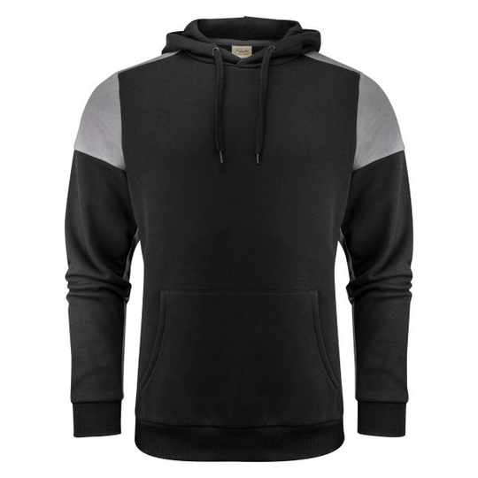 Printer Prime Hoodie Luvtröja Svart;Mörkgrå
