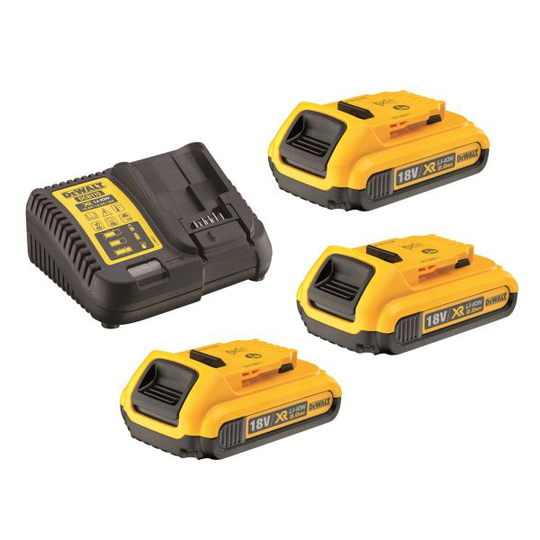 Dewalt DCB115D3-QW Batterikit 18V XR 3 X 2.0AH