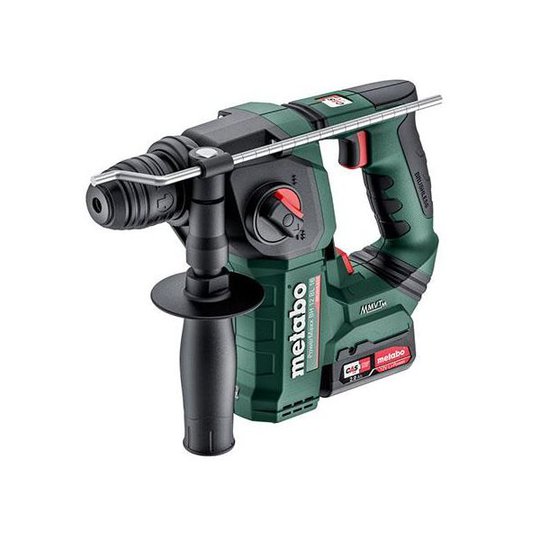 Metabo PowerMaxx BH 12 BL 16 Borrhammare 2,0 Ah-batterier, laddare och MetaBox