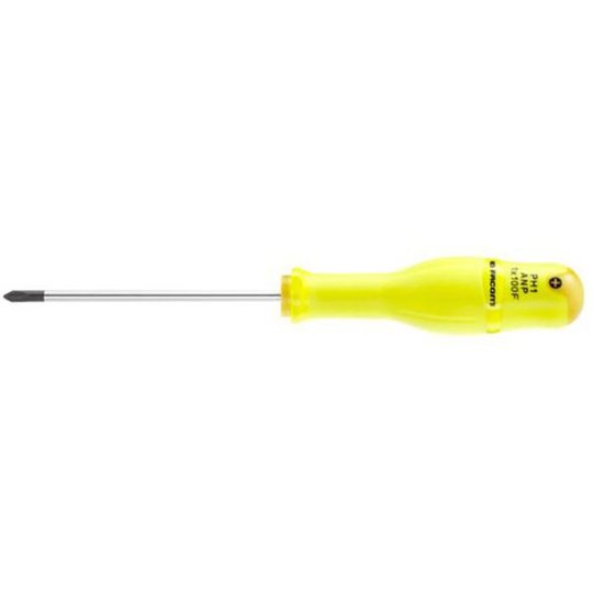 Facom Phillips Skruvmejsel fluorescerande handtag PH1 4x100 mm