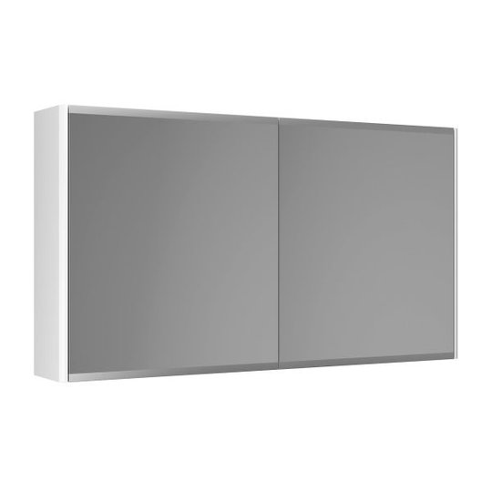 Gustavsberg Graphic Spegelskåp 100 cm, dubbelsidig Vit
