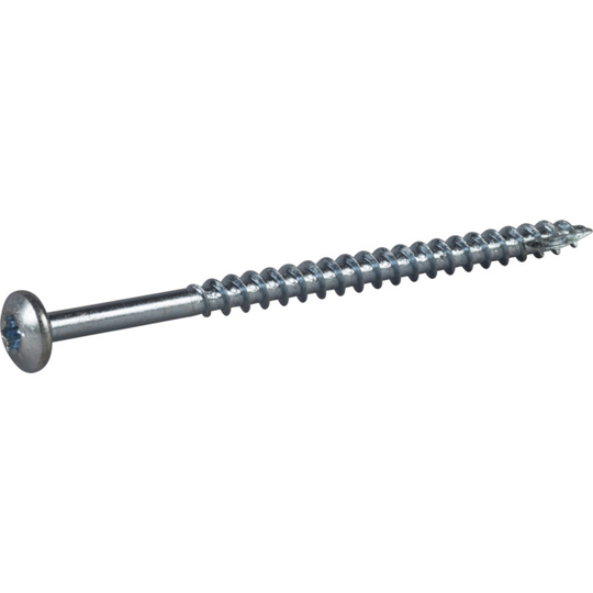 TRÄSKRUV KULLRIGT HUVUD TX25 HELGÄNGAD FZB 5X80MM | Beijerbygg Byggmaterial