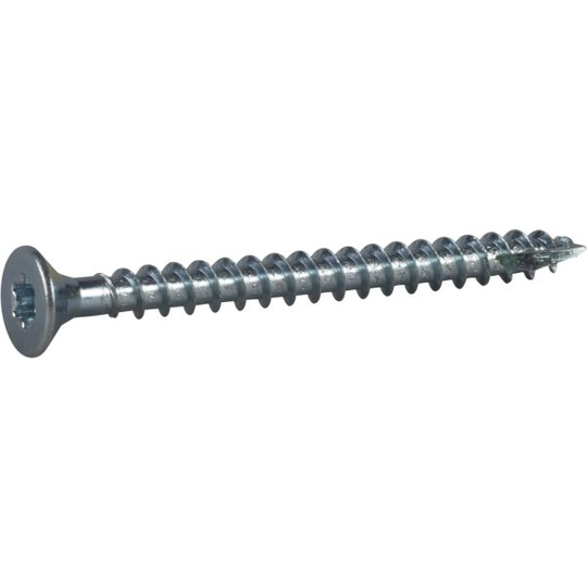 ESSVE 123203 Träskruv 6 mm Ø, TX30, helgängad, försänkt, FZB 70 mm, 100-pack