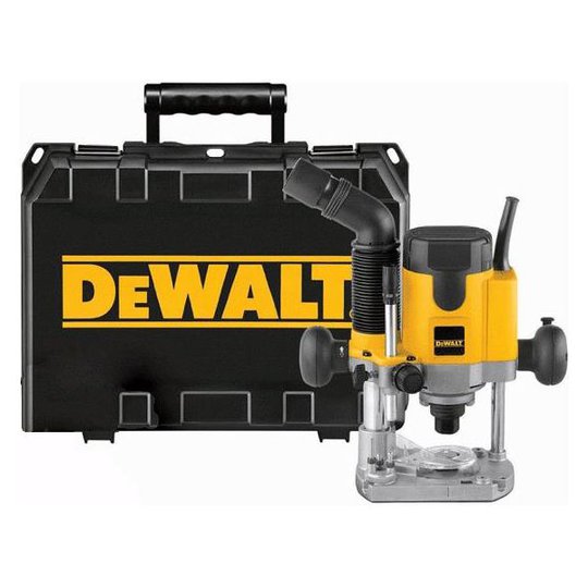 Dewalt DW621K Handöverfräs med förvaringslåda, 1100 W