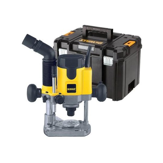 Dewalt DW621KT Handöverfräs med TSTAK-förvaringslåda, 1100 W