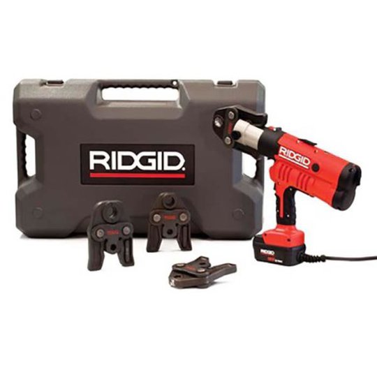 Ridgid RP 340-C Pressmaskin med V 15–22–28 mm pressbackar