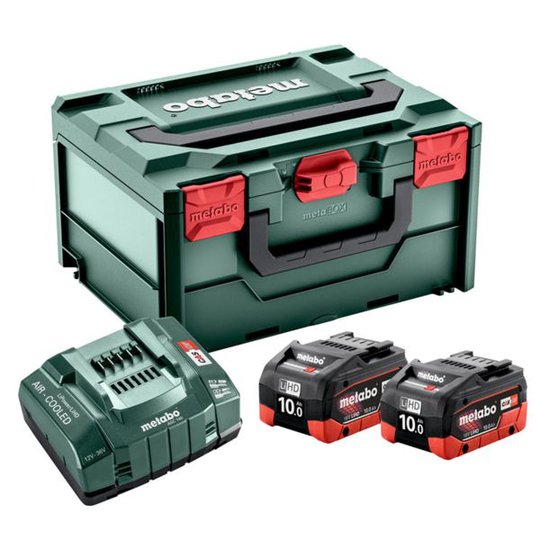 Metabo 685142000 Laddpaket med laddare och 2 st. batterier