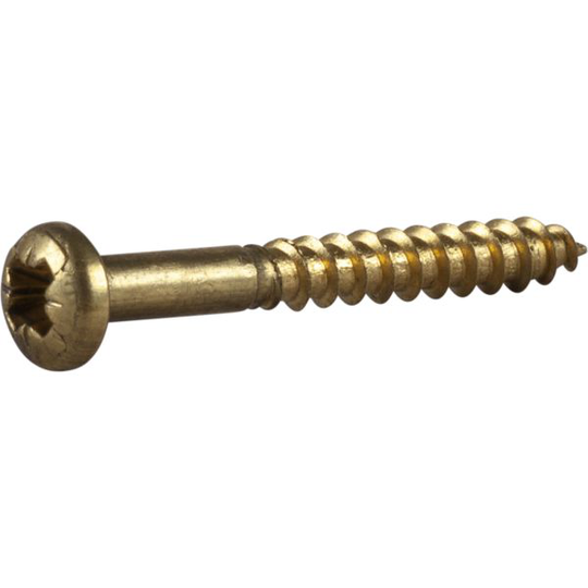 ESSVE 525088 Träskruv TKX, mässing 3,5 x 30 mm, 8-pack