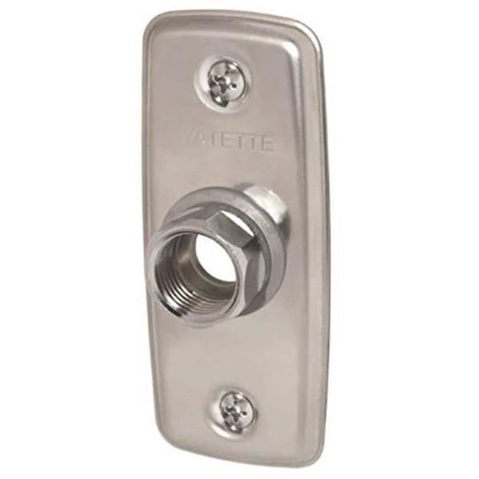 Vatette FG0125153 Väggbricka 1-håls, 16 mm