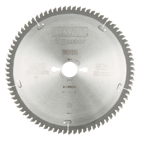Dewalt DT4287-QZ Sågklinga 250 x 30 mm, 80T