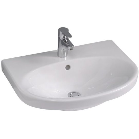 Gustavsberg Nautic 5560 Tvättställ utan blandarhål, utan bräddavlopp