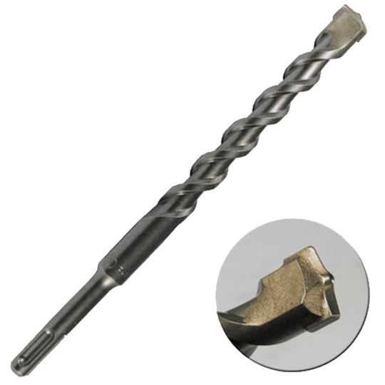Ironside 200400 Hammarborr SDS+, 2 skär 6.5 x 210 x 150 mm