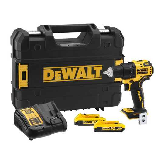 Dewalt DCD708D2T-QW Skruvdragare med batteri och laddare