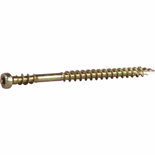 SOCKELSKRUV FZG 3,9X57 250ST TX10 GULKROM