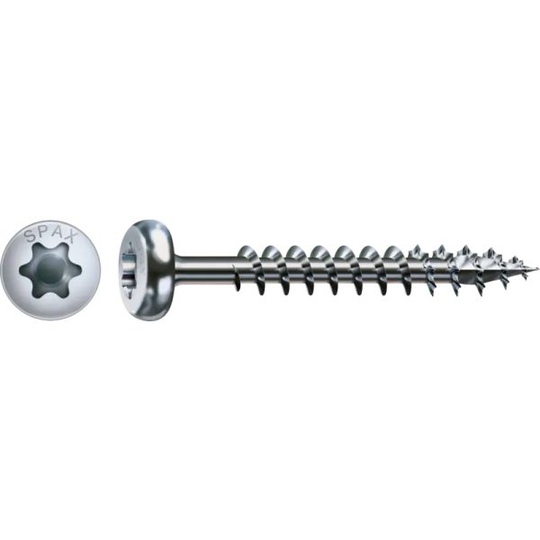 SPAX 0201010500703 Träskruv 5 mm TKT, FZB ETA-12/0114 5 x 70 mm, 100-pack