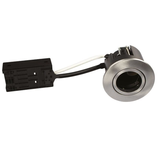 Scan Products Luna QI Downlight utan ljuskälla, för max 6 W LED Borstad aluminium