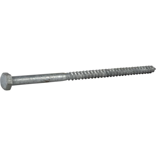 ESSVE 504437 Träskruv Ø8 mm, fransk, T6S, FZV 160 mm, 25-pack