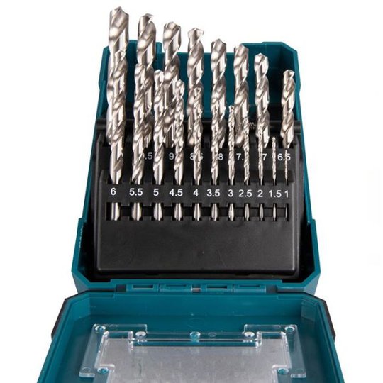 Makita D-67549 Metallborrset 19 delar