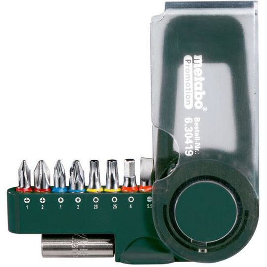Metabo 630419000 Bitssats 9 delar