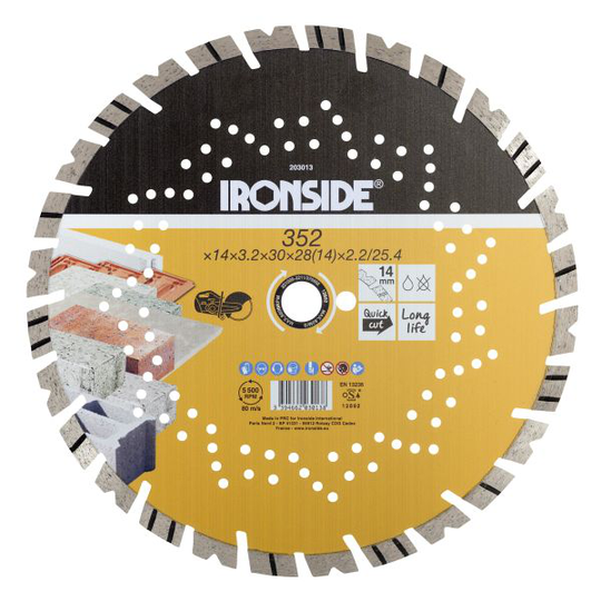 Ironside 203013 Diamantkapskiva 352 mm