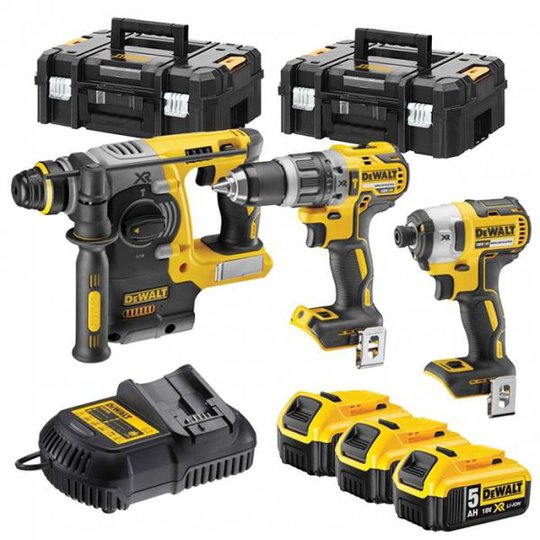 Dewalt DCK368P3T Verktygspaket
