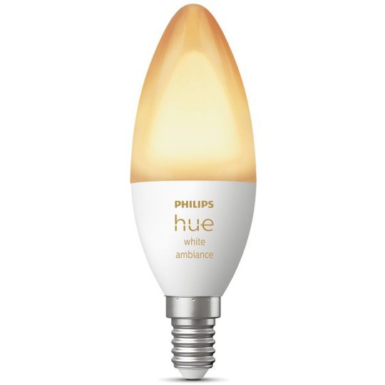 Philips Hue White Ambiance LED-lampa 5.2W, E14
