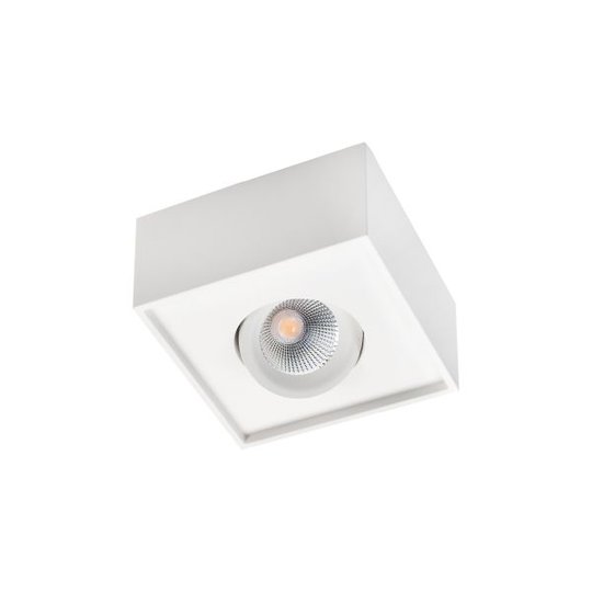 SG Armaturen Cube Lux Downlight 7 W, 540 lm Vit
