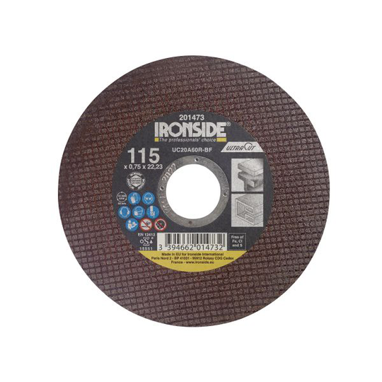Ironside Ultracut Kapskiva 115 cm 115x0,75x22 mm
