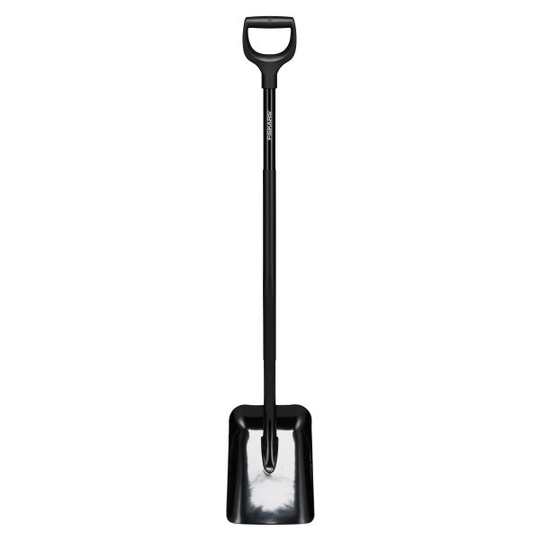 Fiskars Ergonomic Pro 1066711 Skyffel svart, 1317 mm
