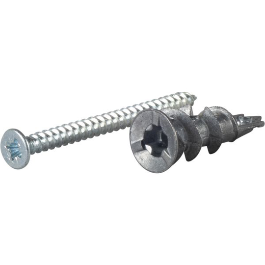 ESSVE Driva Gipsankare TF27, zink, 20-pack