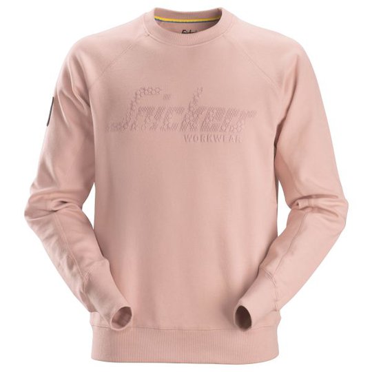 Snickers 2882 Sweatshirt ljusrosa S