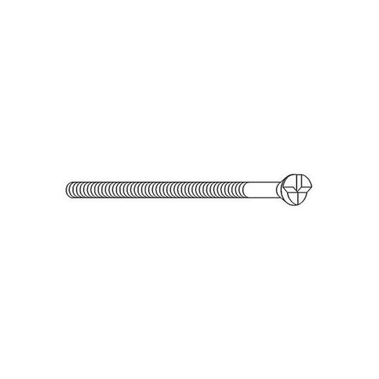 ASSA 464586100011 Envägsskruv blankkrom Längd: 65 mm