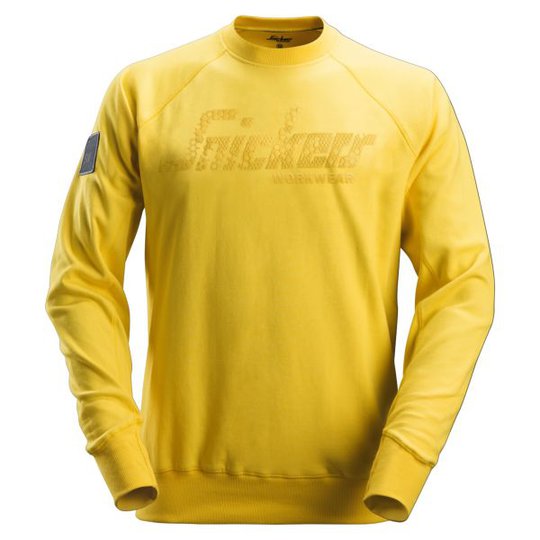 Snickers 2882 Sweatshirt gul XS