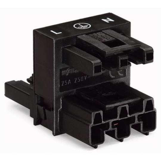 Wago 770-633 Distributionsblock 1xHA/2xHO, svart