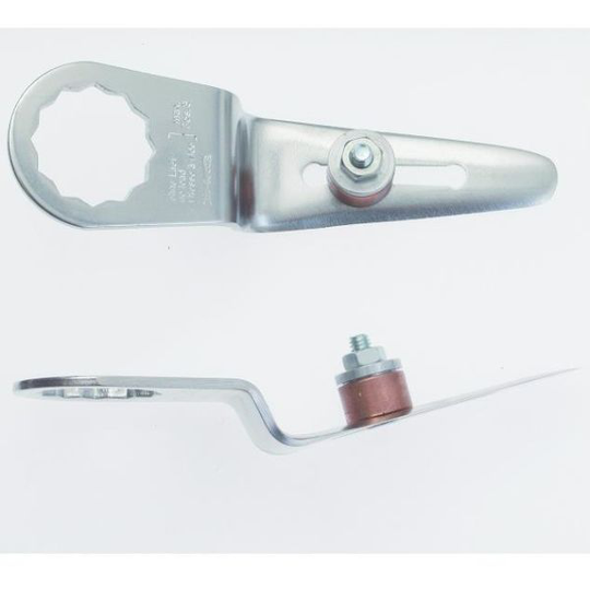 Fein 63903169012 Fönsterkniv z-bockning, ställbart djupanslag, 2-pack 100 x 60-76 mm
