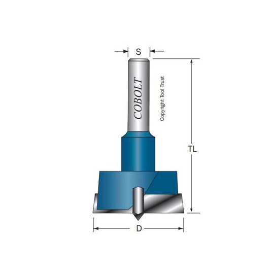 Cobolt 280-015 Beslagsfräs