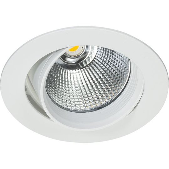 Easyform Silver Downlight ställbar 360°/ 20° 40W
