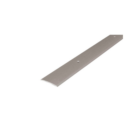 SKARVLIST 40MM SLÄT SILVER 270CM INKLUSIVE SKRUV | Beijerbygg Byggmaterial