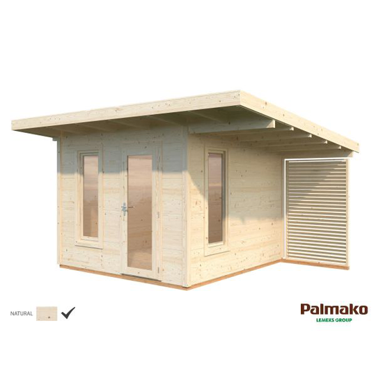 Palmako Grace Fritidshus 8,7+4,1 m²/inv. 8,1 m², obehandlad