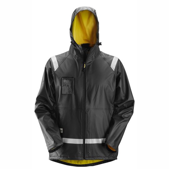 REGNJACKA 8200 PU SVART S